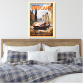 1967年のグランプリカーレース大会のポスター7 キャンバスプリント (インサイチュ (寝室))