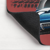 1967年のコルベットのアカエイのマウスパッド マウスパッド (コーナー)