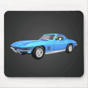 1967年のコルベットのスポーツ・カー: 青い終わり: マウスパッド