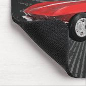 1967年のコルベット: スポーツ・カー: 赤い終わり: マウスパッド (コーナー)