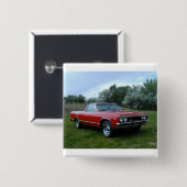 1967年のシボレーChevelle El Camino 缶バッジ (正面&裏面)