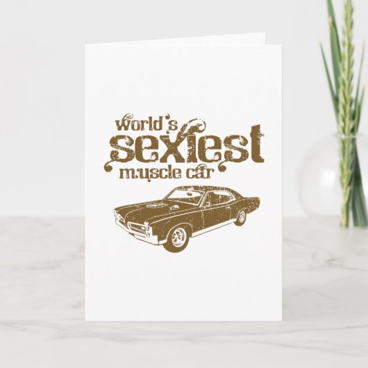 1967年のポンティアクGTO カード (正面)