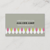 1967年の名刺 名刺 (裏面)