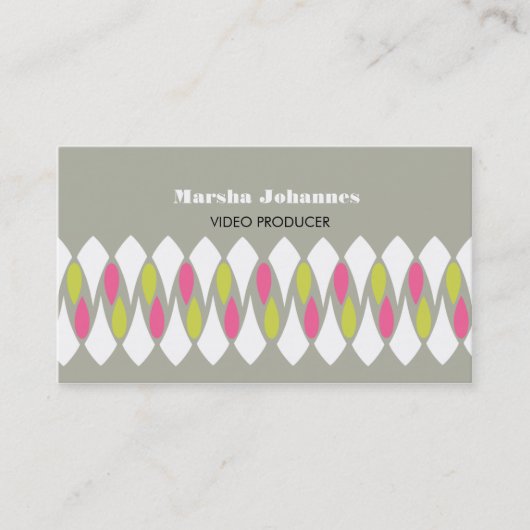 1967年の名刺 名刺 (正面)