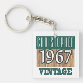 1967年の名前生まれヴィンテージ・キーチェーン キーホルダー