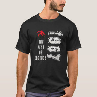 1967年の誕生1967年の伝説の年 Tシャツ