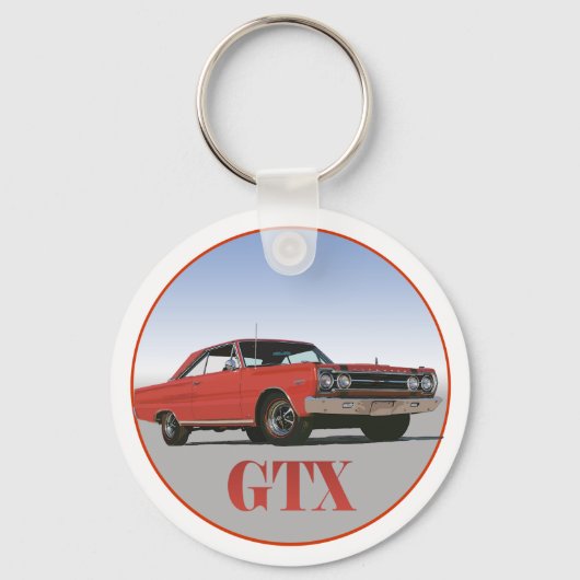 1967年の赤いGTX キーホルダー (正面)