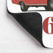 1967年の赤いGTX マウスパッド (コーナー)