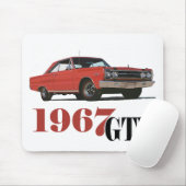 1967年の赤いGTX マウスパッド (マウス)