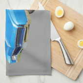 1967年のBuick Riviera筋肉車 キッチンタオル (四つ折り)