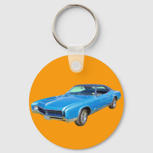 1967年のBuick Riviera筋肉車 キーホルダー