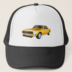 1967年のCamaro SS: 黄色い終わり: 3Dモデル: キャップ