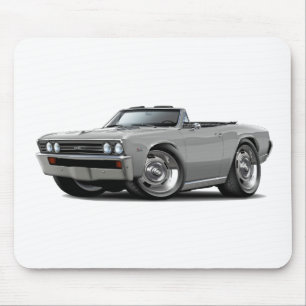 1967年のChevelleの銀製のコンバーチブル マウスパッド