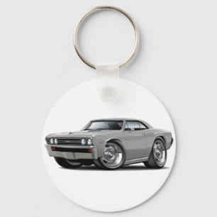 1967年のChevelleの銀製車 キーホルダー
