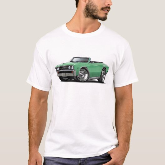 1967年のChevelleのLt Green Convertible Tシャツ (正面)