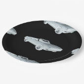 1967年のChevy Camaro RS筋肉車のポップアート ペーパープレート (アングル)