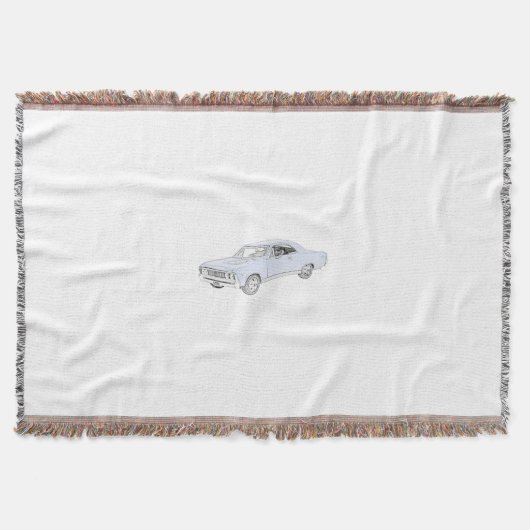 1967年のChevy Chevelle スローブランケット (正面)