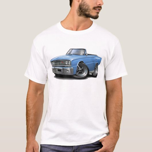 1967年のCoronet RTのLt Blue Convertible Tシャツ (正面)