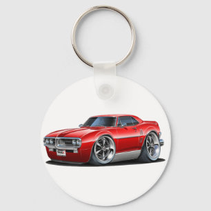1967年のFirebirdの赤車 キーホルダー