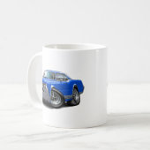 1967年のOldsのカットラスの青車 コーヒーマグカップ (正面左)