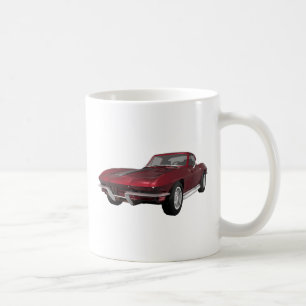 1967年コルベット:スポーツカー:Candy Apple Finish: コーヒーマグカップ