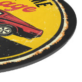 1967年ファパーソナライズされたストバック・レッド・クラシック車庫  カッティングボード (角)