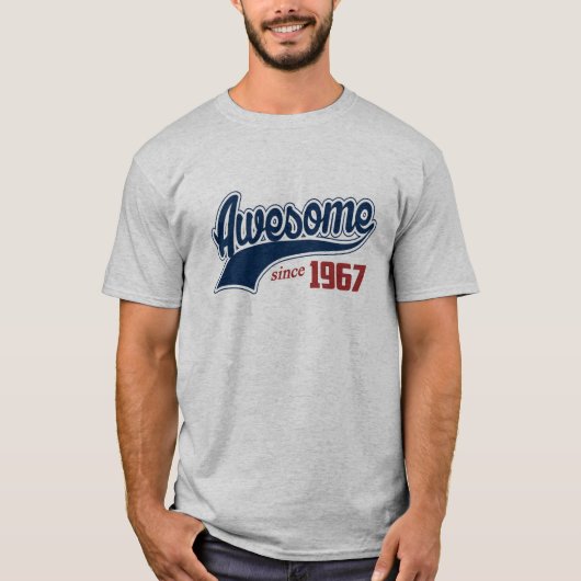 1967年以来素晴らしい Tシャツ (正面)