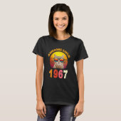 1967年以来55誕生日ヴィンテージ素晴らし猫 Tシャツ (正面フル)