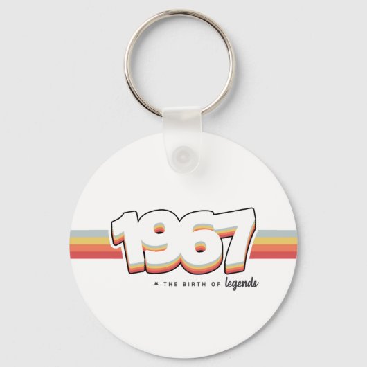 1967年伝説の誕生 キーホルダー (正面)