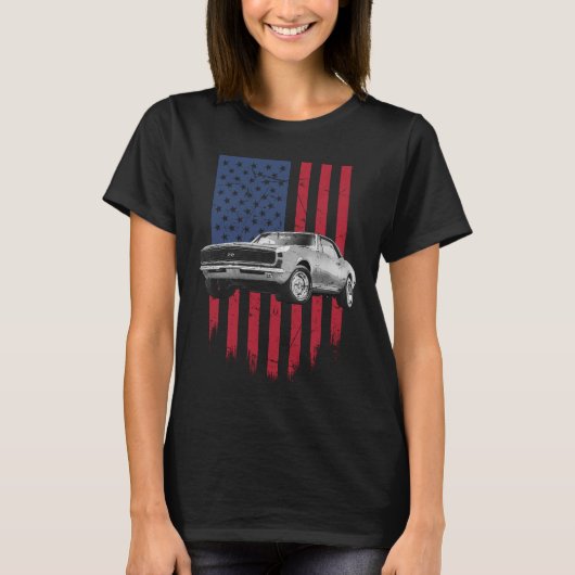 1967年型シボレー カマロ SS 396 Tシャツ (正面)