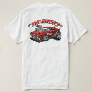 1967年型シボレー・シェベル ビースト Tシャツ