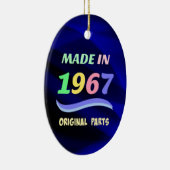 1967年製、カラフル セラミックオーナメント (右)