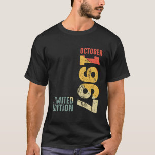 1967年10月1967レトロ1967ヴィンテージ1967罪 Tシャツ