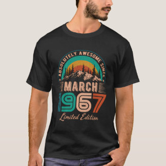 1967年3月誕生日素晴らし1967年3月以降 Tシャツ