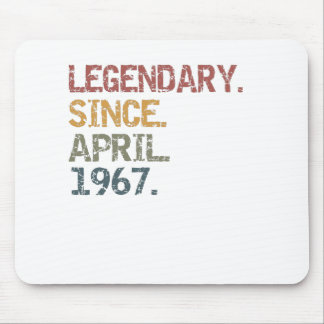 1967年4月以来の伝説 マウスパッド
