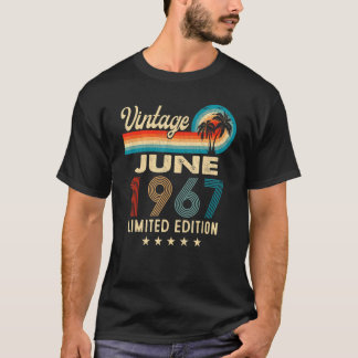 1967年6月55日誕生日ヴィンテージ Tシャツ