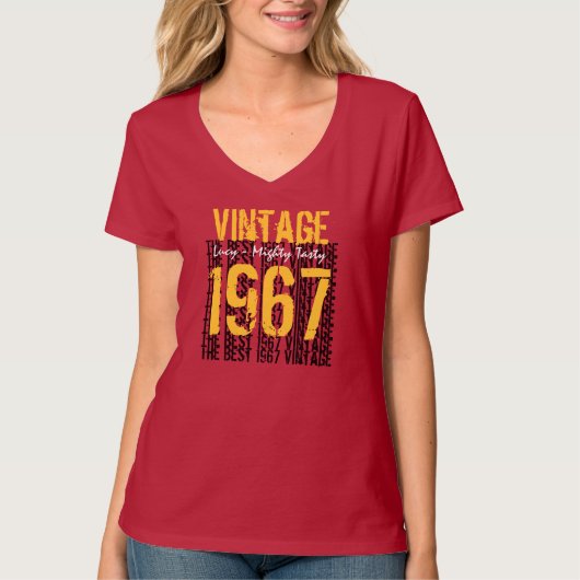 1967最高のヴィンテージティー40代誕生日ギフト Tシャツ (正面)