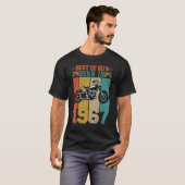 1967最高の年の60年代のヴィンテージのバイクB Tシャツ (正面フル)