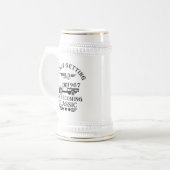 1967生まれ年のヴィンテージ生誕生月贈り物 ビールジョッキ (正面左)