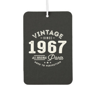 1967生まれ年のヴィンテージ カーエアーフレッシュナー