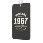 1967生まれ年のヴィンテージ カーエアーフレッシュナー (左)