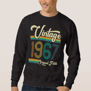 1967生まれ年の誕生日オリジナル部品ヴィンテージ スウェットシャツ