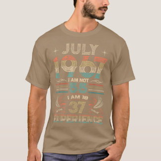 1967生まれ年7月55歳の誕生日1967年55歳 Tシャツ