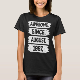 1967素晴らし年56歳56歳から Tシャツ