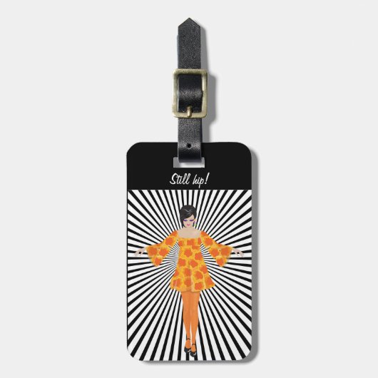 1967荷物タグ ラゲッジタグ (正面縦)