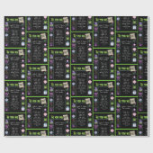 1967誕生日年トリビア ラッピングペーパー (フラット)