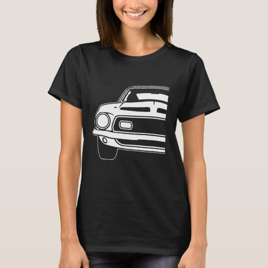 1967-1968 フォード マスタング GT500 1 Tシャツ (正面)