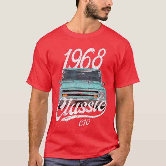 1967 1968 C10 67 シボレー フレンド Tシャツ (正面)