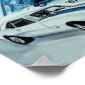 1967 1968 Chevy Camaro SS ARTデザイン by VinnyFish ポスター (角)