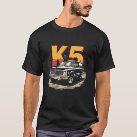 1967 1972 K5 Blaze第1世代4x4 Jimmy Squa Tシャツ (正面)